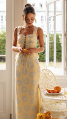 Emrita Co-ord  - Yellow