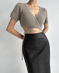 Earl Midi Skirt - Black