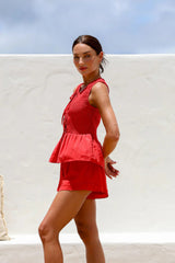 Kennedy Co-Ord Set - Red