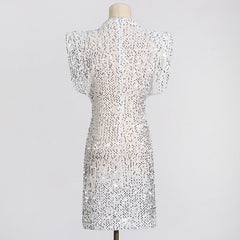 Party On Mini Dress - Silver