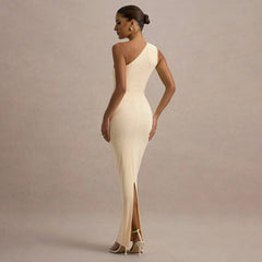 Zuma Assymetrical Dress - Yellow