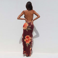 Russo Maxi Dress - Brown