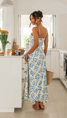Felix Maxi Dress - Blue