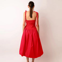 Katlene  Dress - Red