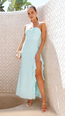 Crenn Maxi Dress - Light Blue