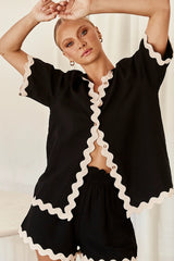 Usher Co-ord - Black