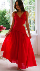 Cherry Dream Dress - Red