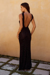 Alfonso Maxi Dress - Black
