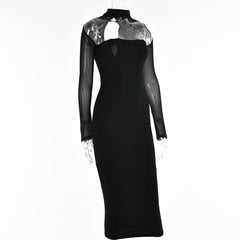 Gisela Bodycon Dress - Black