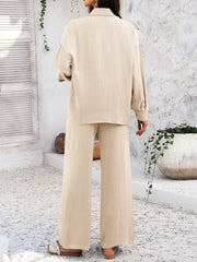 Ariel Co-Ord Set - Apricot