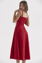 Marcello Maxi Dress - Red