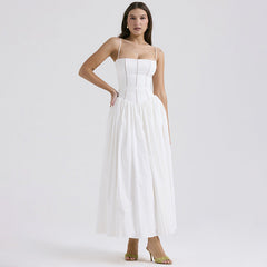 Queenstown Midi Dress - White