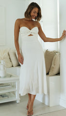 Calico Dress - White