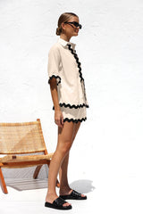 Usher Co-ord - Apricot