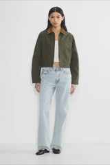 American Vintage Utility Cropped Coat