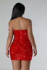 Trendy Hot Sell Sparkle Evening Sequin Dress