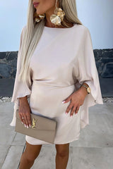 Rodrigo Mini Dress - Apricot