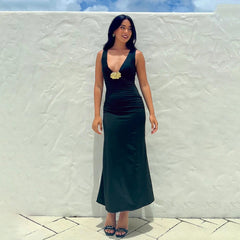 Verona Midi Dress - Black