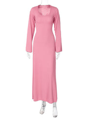 Elizabeth Maxi Dress - Pink