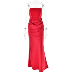 Cameron Maxi Dress - Red