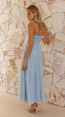 Lecter Maxi Dress - Blue