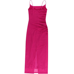 Jasmine Dress - Rose Red