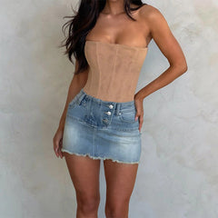 Dazzling Lady Top - Khaki