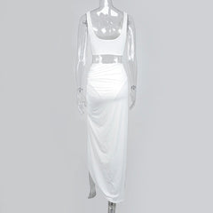 Baddie B Co-ord - White