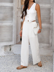 Trillo Co-Ord - White