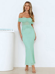 Vasily Maxi Dress - Light Green