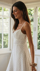 Faidra Mini Dress - White