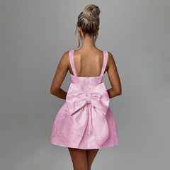 Moriyon Mini Dress-Pink