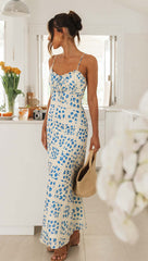 Felix Maxi Dress - Blue