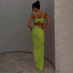 Makoko Co-Ord set - Green