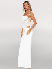 Stella Maxi Dress - White