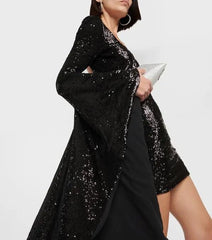 Glimmer Mini Dress - Black