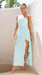 Crenn Maxi Dress - Light Blue