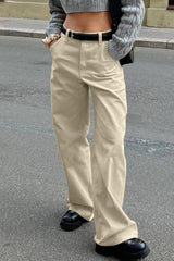 Cotton Loose Vintage Cargo Jean