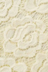 Lace Strapless Mini Dress