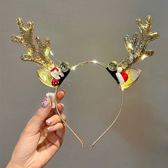 Christmas Deer Antler Kids Party Cosplay Hair Accessory