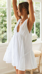 Alfie Mini Dress - White