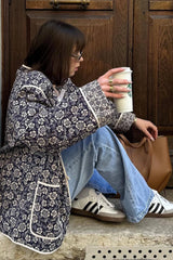 Reversible Printed Padded Coat