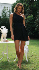 Elovie Mini Dress - Black