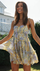 Zarita Mini Dress - Yellow