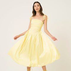 Katlene  Dress - Yellow