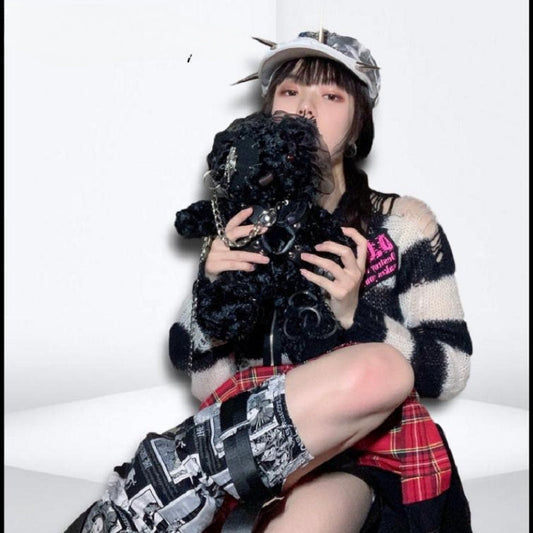 Diablo Harajuku Design Gothic Blood Halloween Bear Lolita Hell Bag