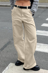 Cotton Loose Vintage Cargo Jean