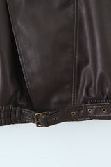 Oversized PU Moto Jacket