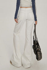 Low Rise Stretchy Slim Bootcut Jeans