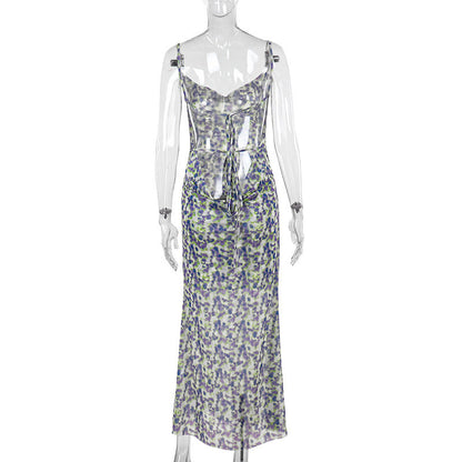 Sander Midi Dress - Blue